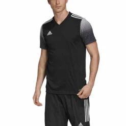 Adidas Regista 20 Jersey (Short Sleeve) 14 Adidas Regista 20 Jersey (Short Sleeve) -JOMAR Clothing Shop FI4552 APP on model front white
