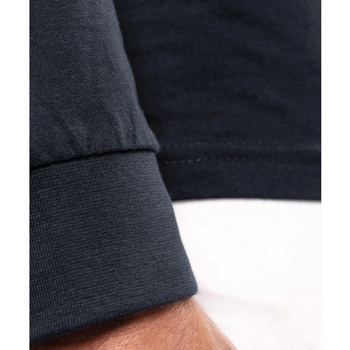 Kariban Jersey Knit Long Sleeve Polo Shirt 7 Kariban Jersey Knit Long Sleeve Polo Shirt - Image 5